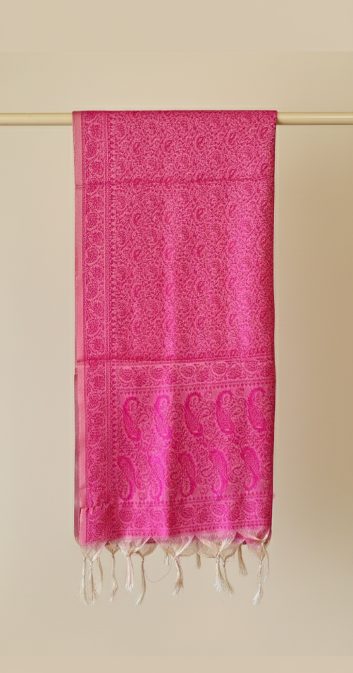 PinkWisper Feather Silk Stole