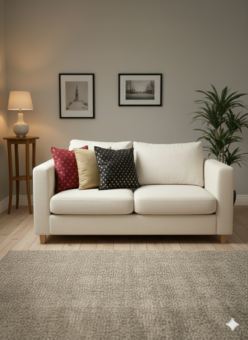 Handloom Silk Home Furnishing - Indian Home Decor