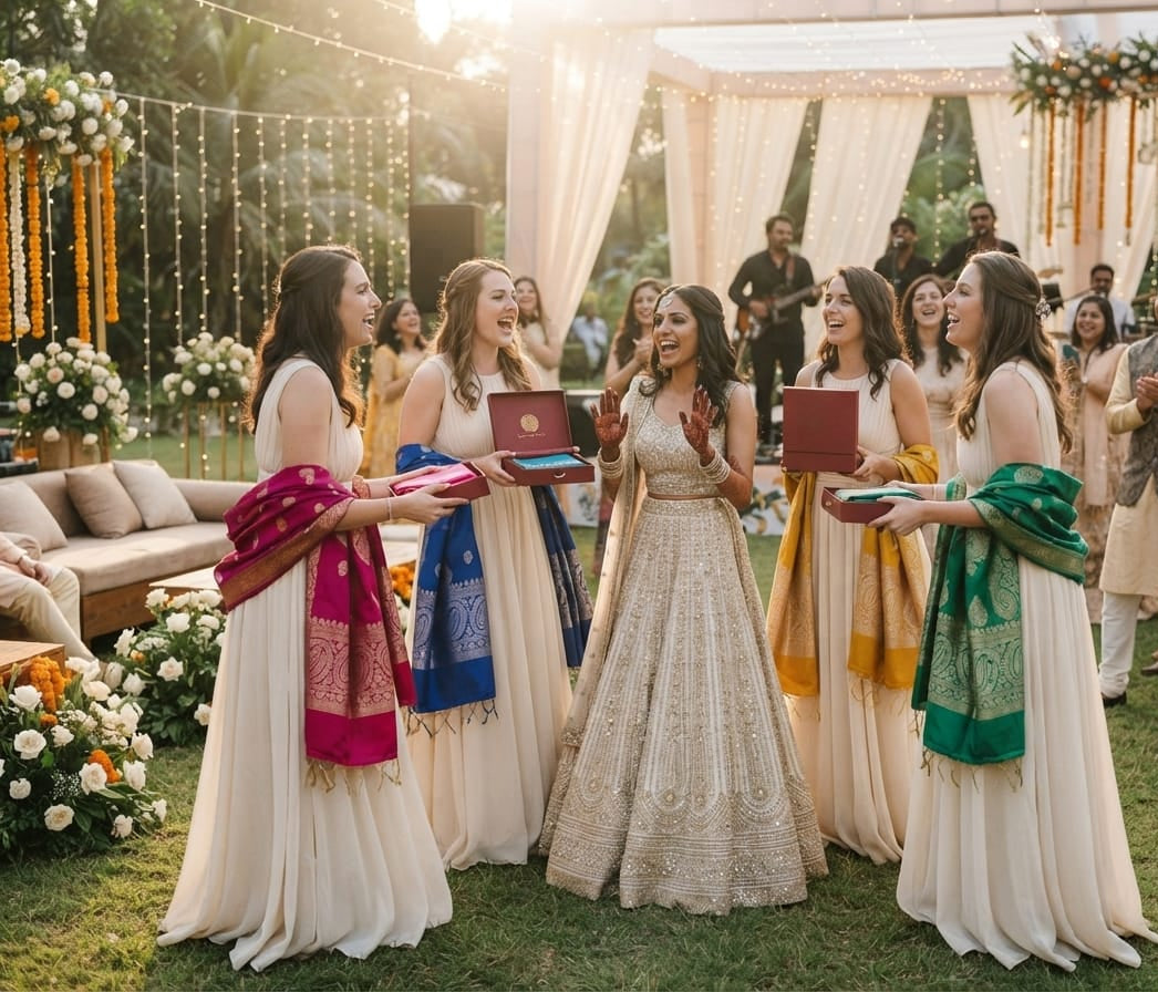 NRI_bridesmaid_wedding_gift_india