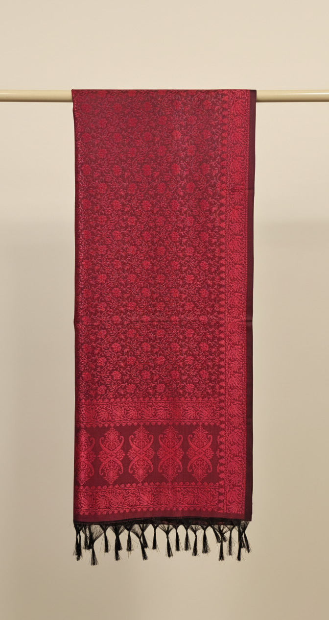 indian-heritage-silk-stole-family-gift-set