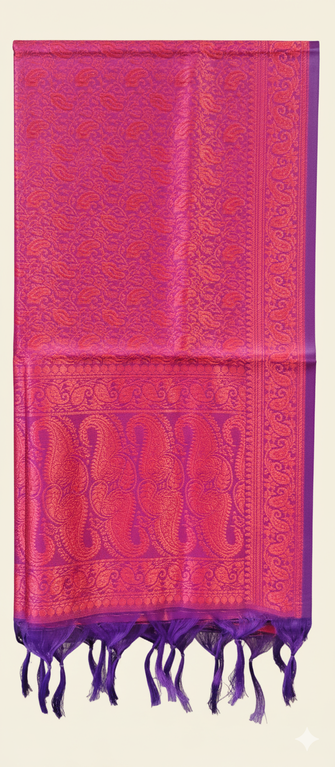 silk-stole-set-of-2-for-event-corporate-gifting